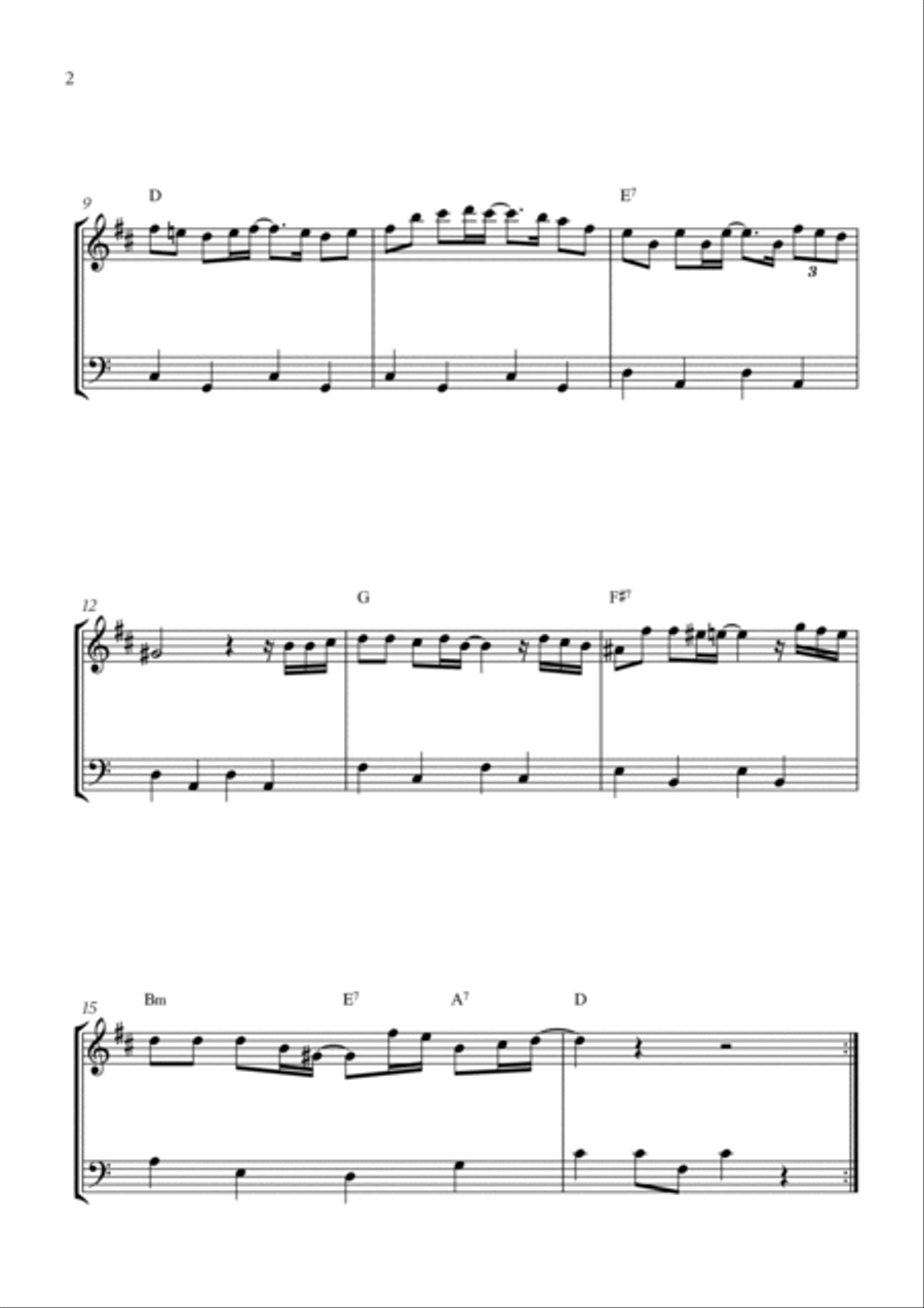 Les Copains D'abord Woodwind Duet scores gallery preview page 2