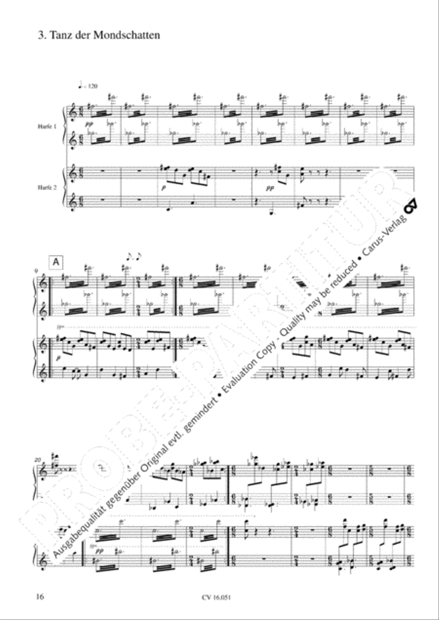 Dances and movements Clarinet scores gallery preview page 19