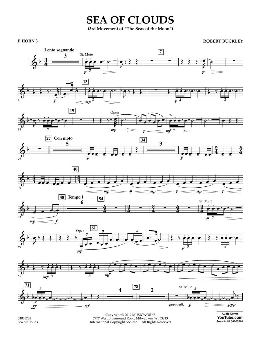 Sea of Clouds - F Horn 3