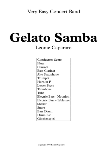 Gelato Samba image number null