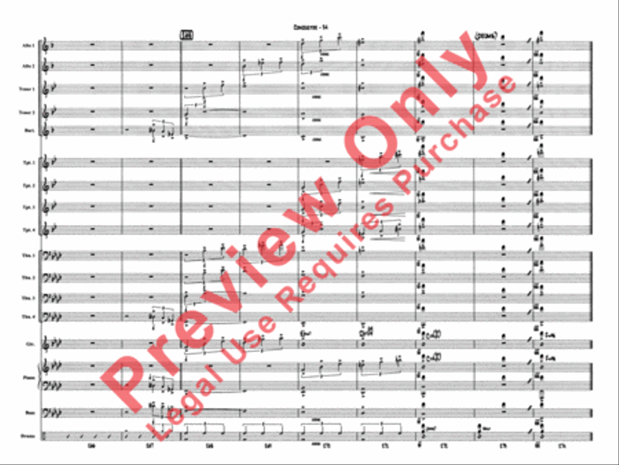 Caravan Jazz Ensemble scores gallery preview page 36