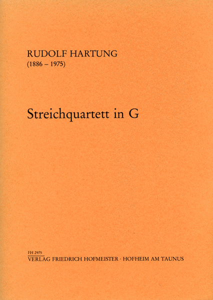 Streichquartett Nr. 3 in G