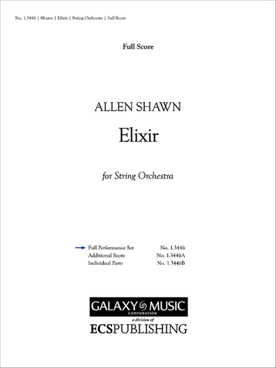 Elixir String Orchestra scores gallery preview page 1