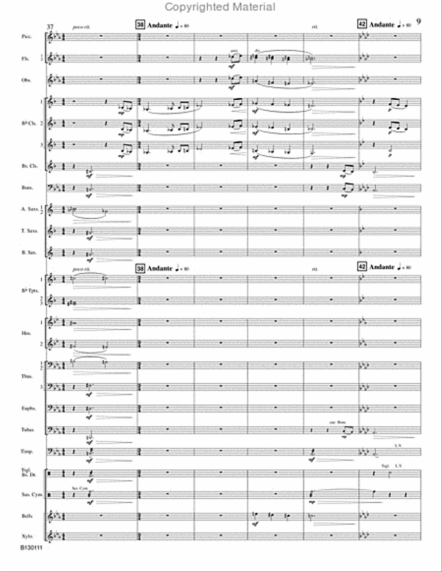 Holiday Prelude Concert Band scores gallery preview page 10