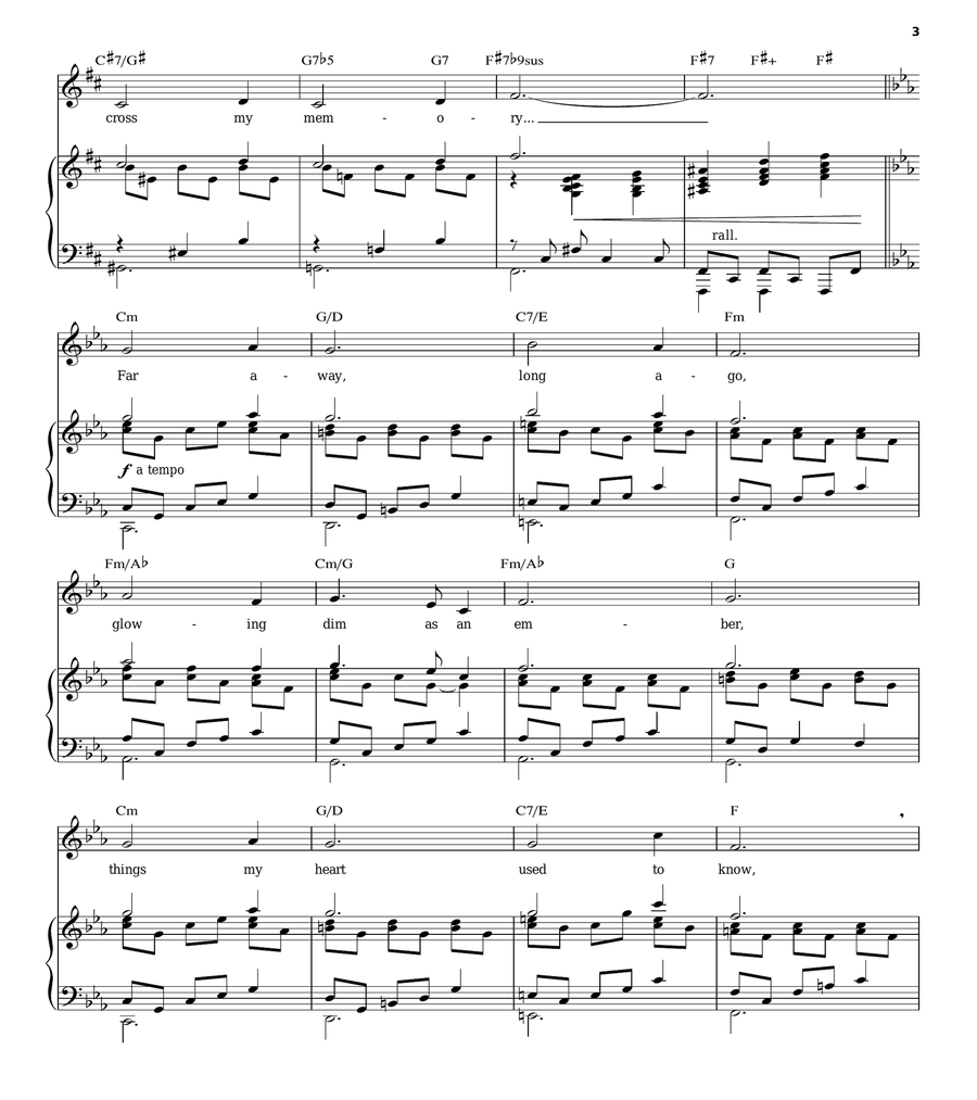 Once Upon A December Once Upon A December Voice scores gallery preview page 3
