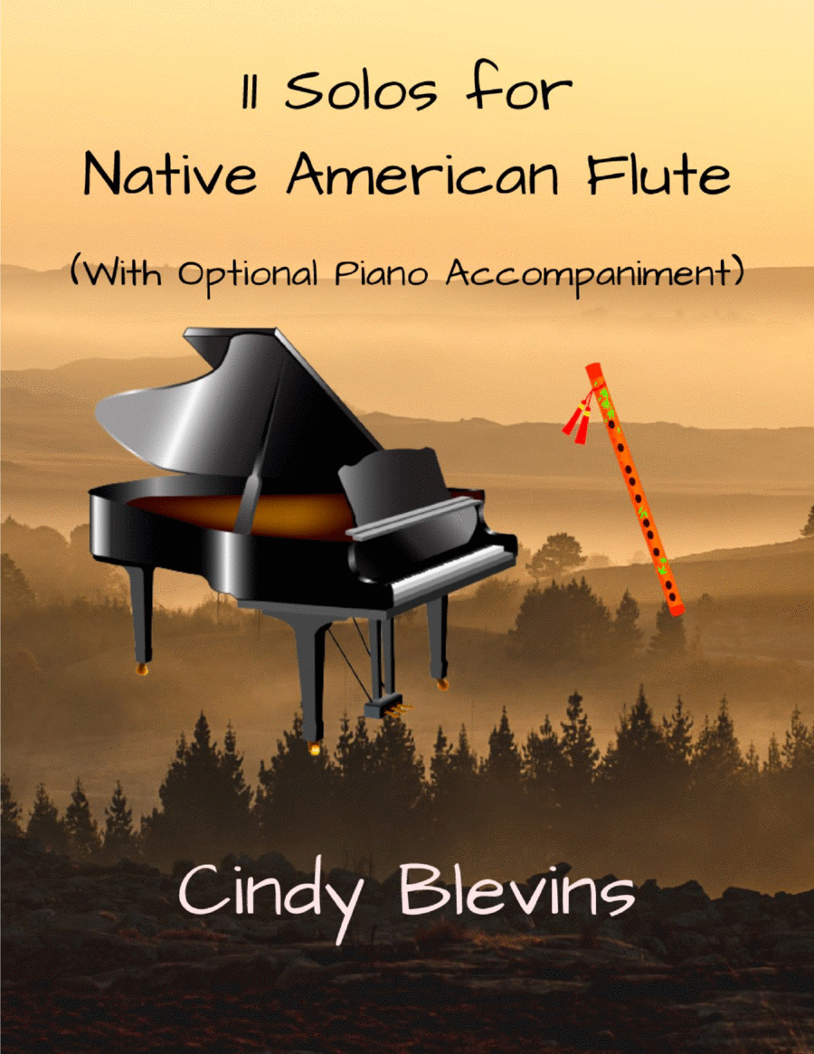 11 Solos for Native American Flute, with Optional Piano Accompaniment image number null