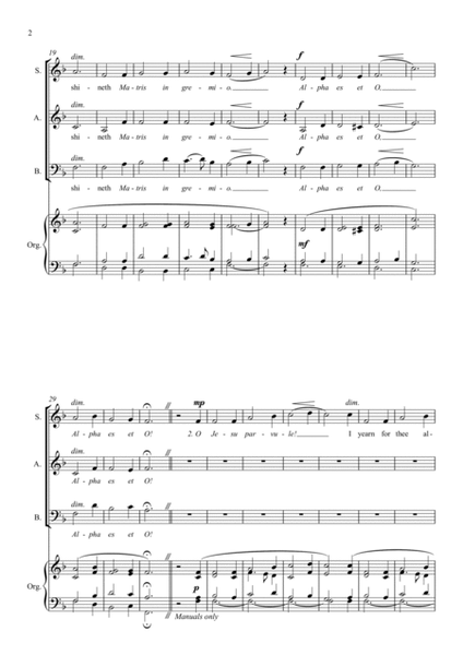 In Dulci Jubilo (SABar Choir and Organ) image number null