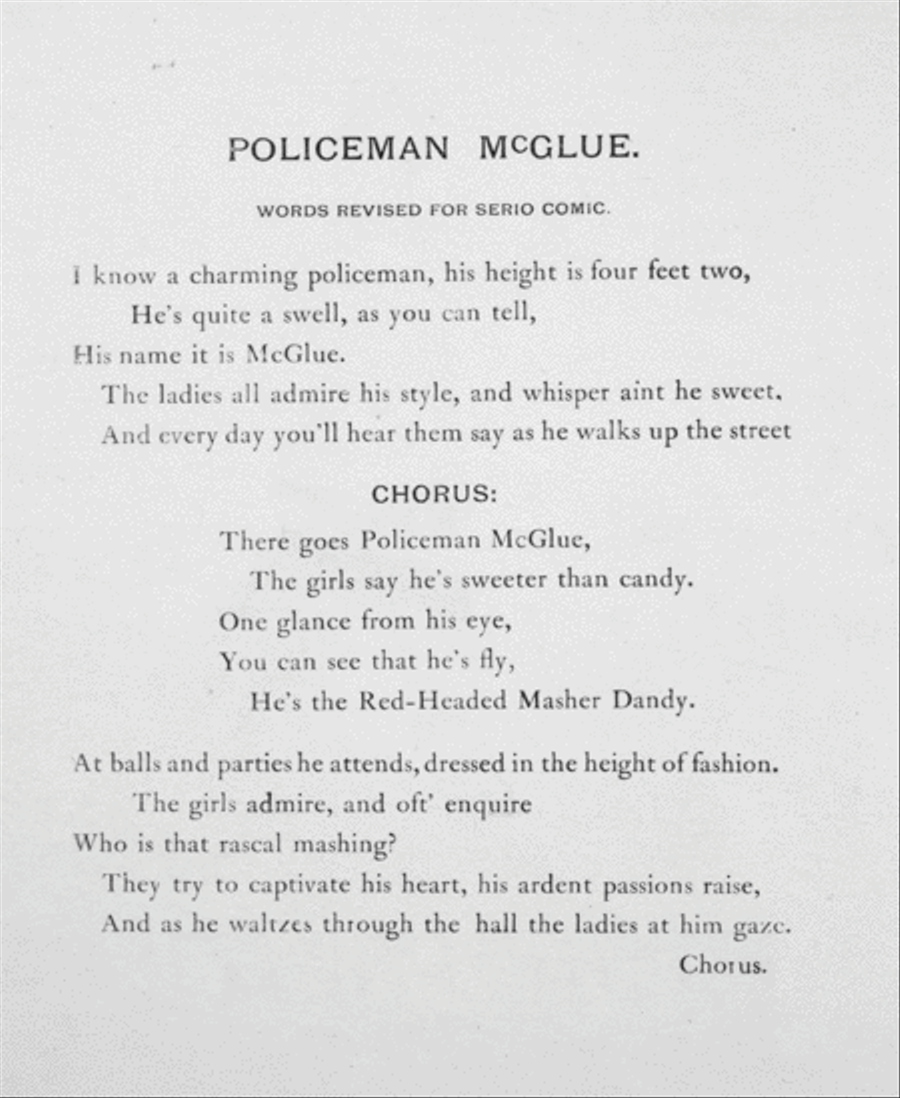 Policeman McGlue Voice scores gallery preview page 2