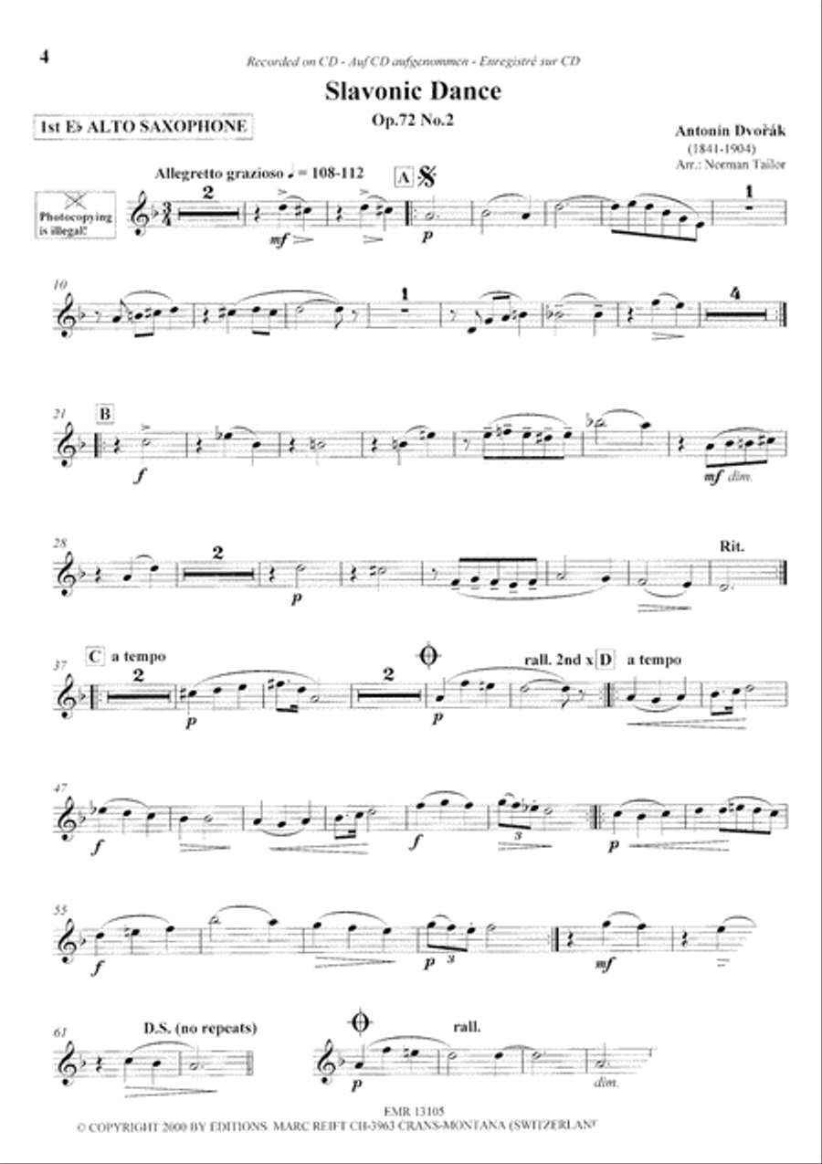 Play The 1st Alto Sax With The Philharmonic Wind Orchestra Alto Saxophone scores gallery preview page 5