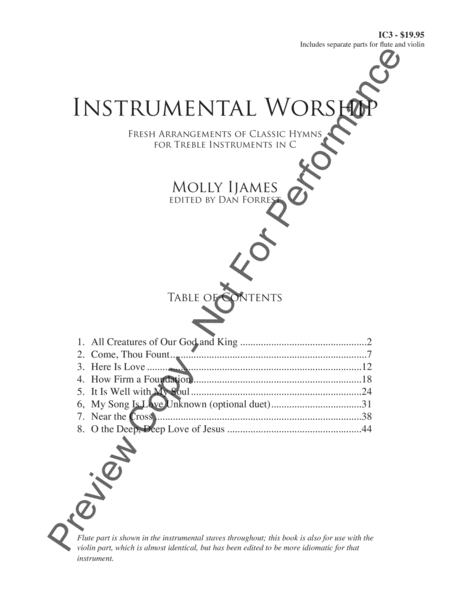Instrumental Worship - C image number null