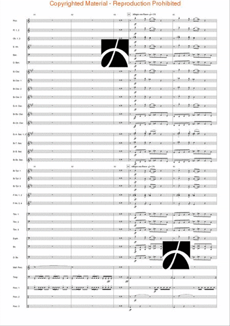 Kraftwerk Concert Band scores gallery preview page 18