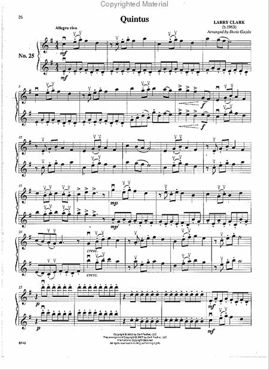 Progressive Duets - Volume II Violin scores gallery preview page 2