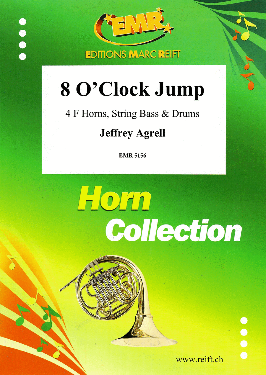 8 O'Clock Jump Double Bass scores gallery preview page 1