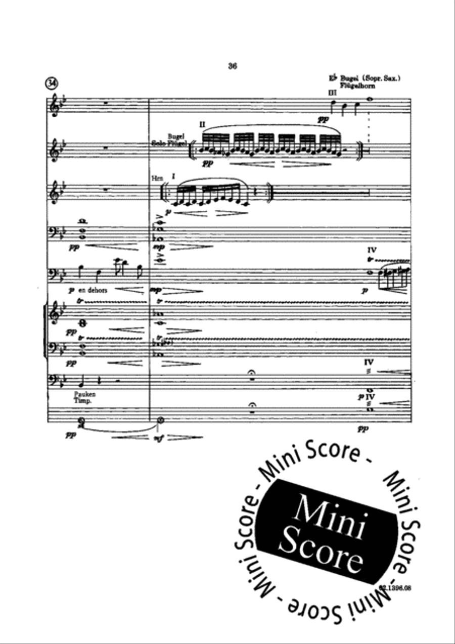 Impressions Rhapsodiques Concert Band scores gallery preview page 39