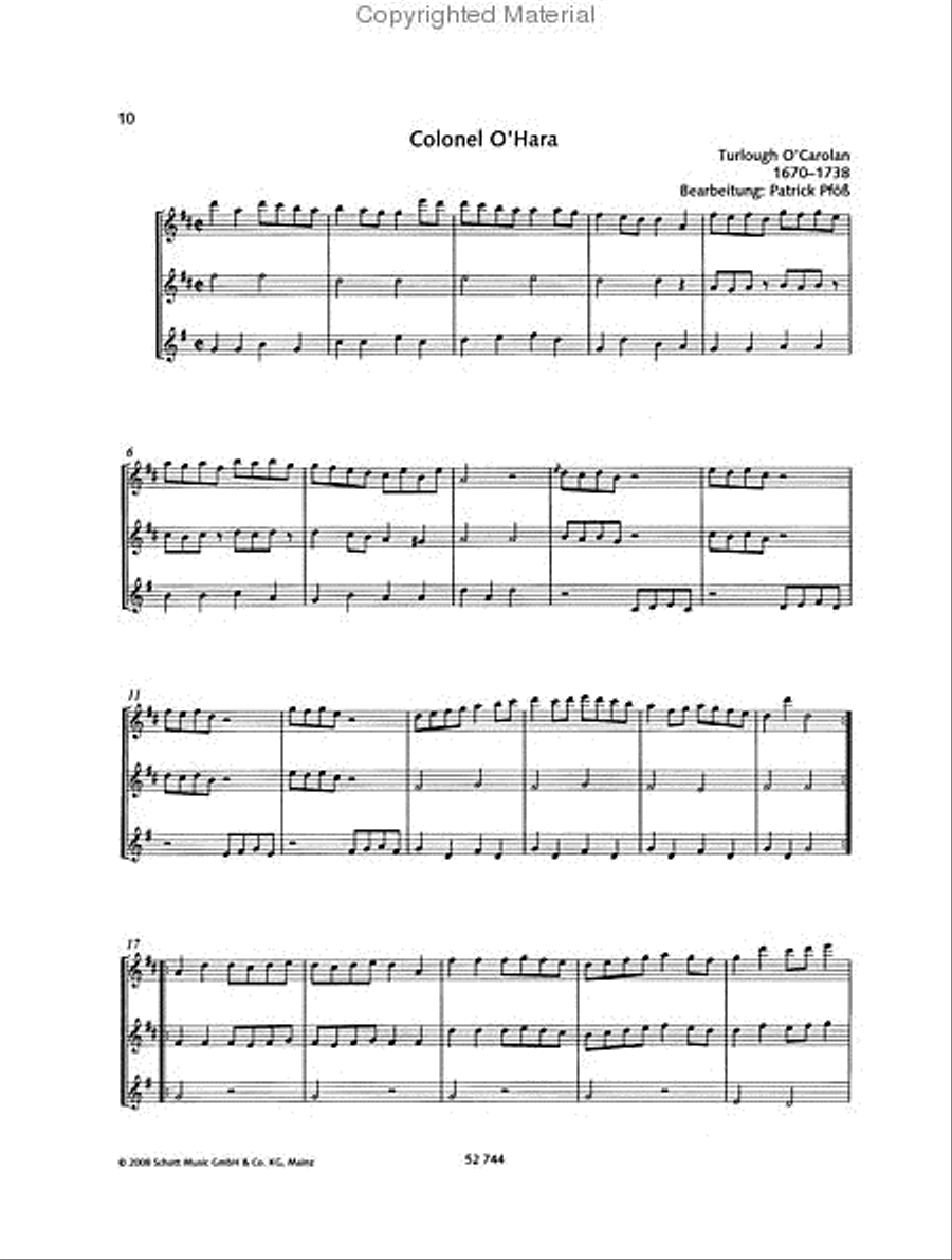 16 Trios 16 Trios Flute Duet scores gallery preview page 3
