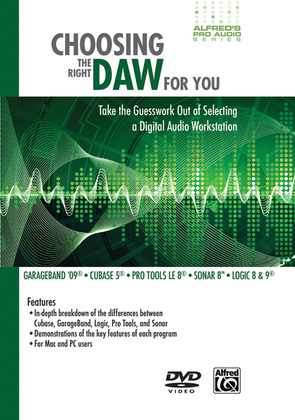 Book cover for Choosing the Right DAW for You