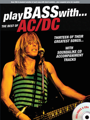 Book cover for Play Bass with the Best of AC/DC