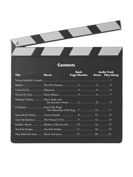 Easy Popular Movie Instrumental Solos by Various Horn Solo - Sheet Music