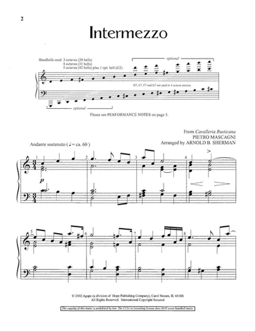 Intermezzo Intermezzo 5-Octaves scores gallery preview page 10