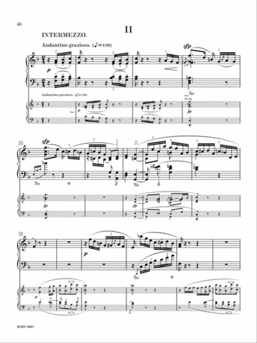 Schumann – Concerto in A Minor, Op. 54 Piano Solo scores gallery preview page 4