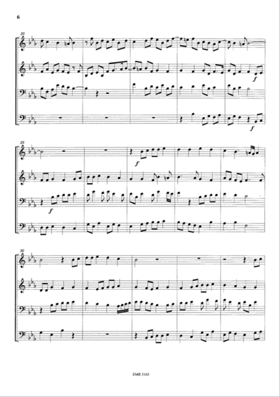 A Merulo Selection A Merulo Selection Brass Ensemble scores gallery preview page 7