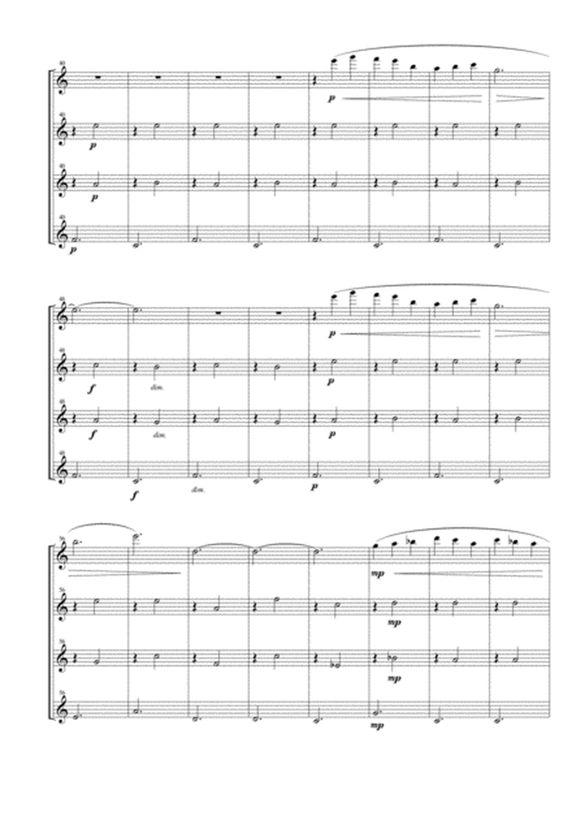 Gymnopédie Nos. 1,2,3 for Flute Quartet image number null
