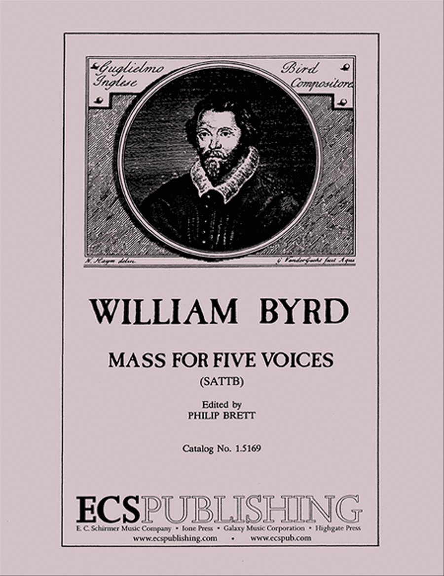 Mass for Five Voices Mass for Five Voices SATTB scores gallery preview page 1