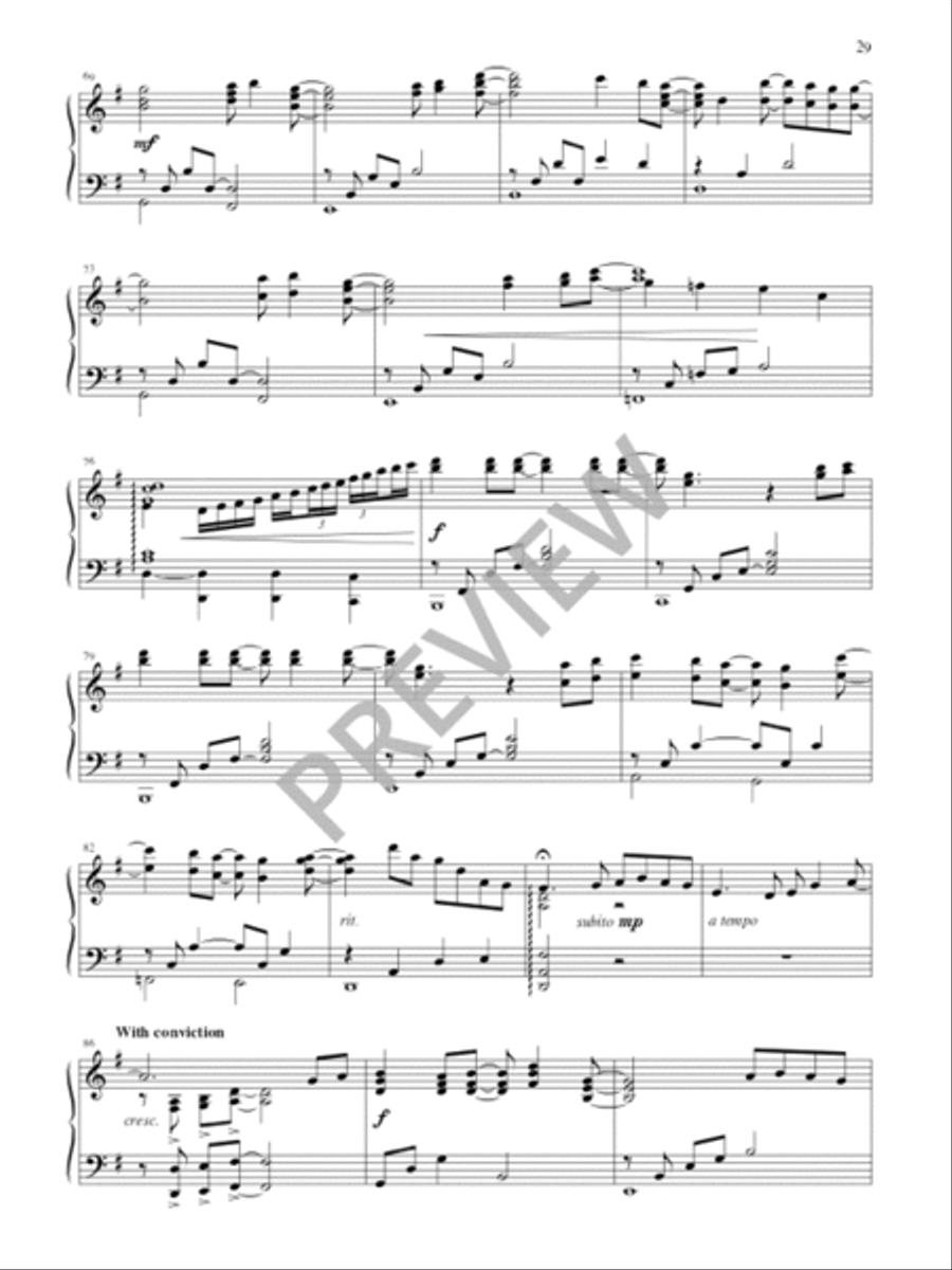 Seasons of Grace - Volume 7 Piano Solo scores gallery preview page 30