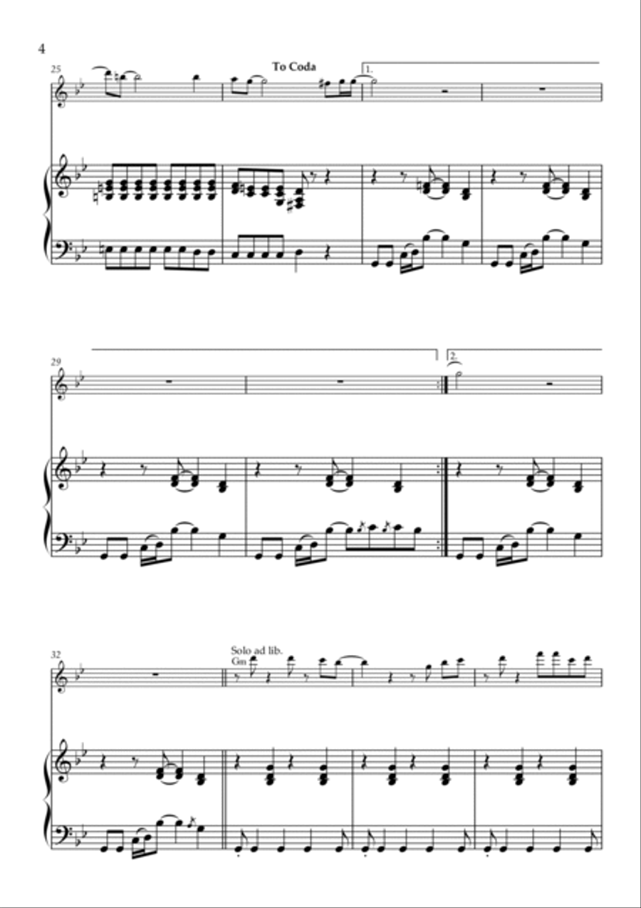 Come Together Woodwind Duet scores gallery preview page 4