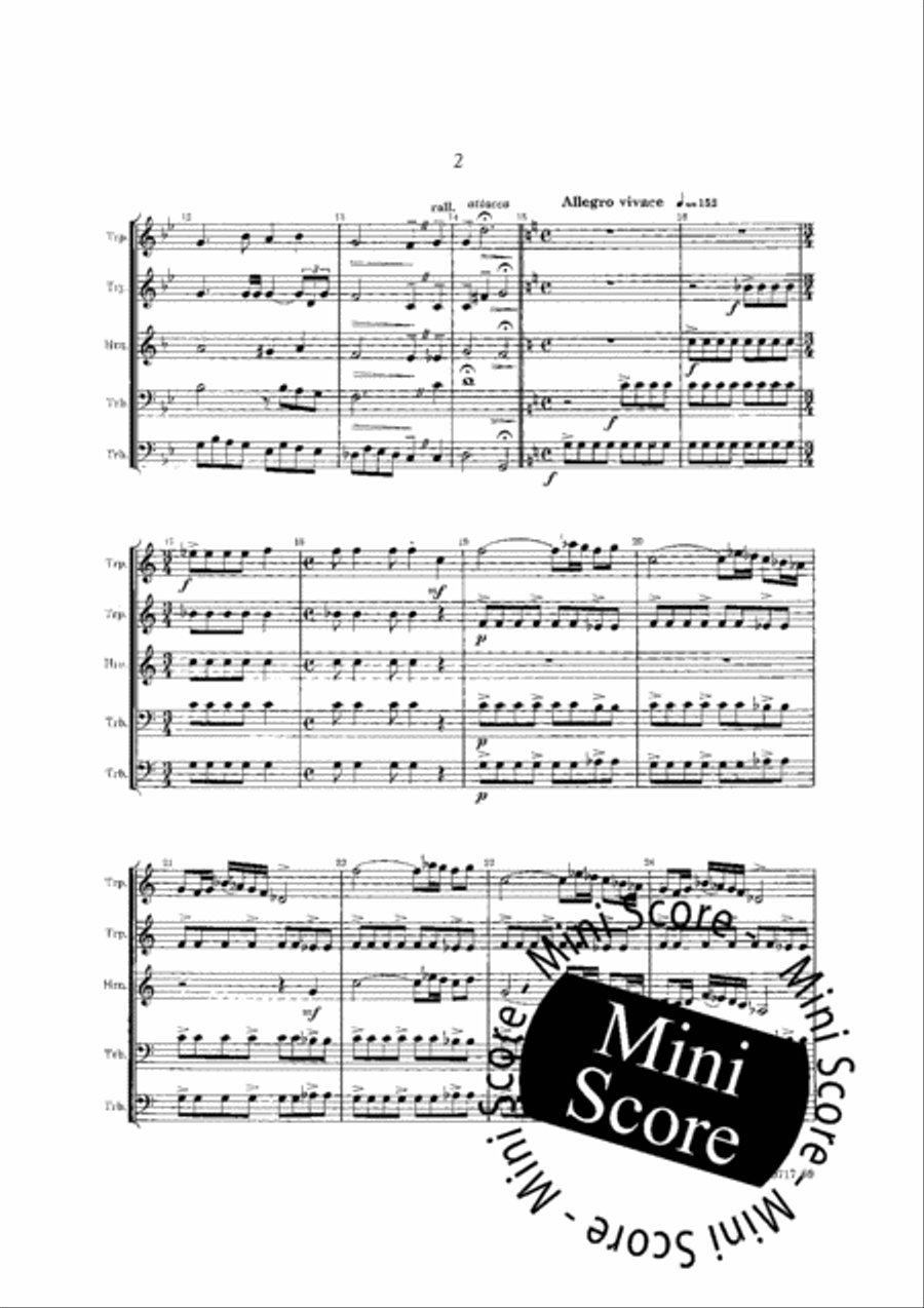 Impressies Brass Ensemble scores gallery preview page 4