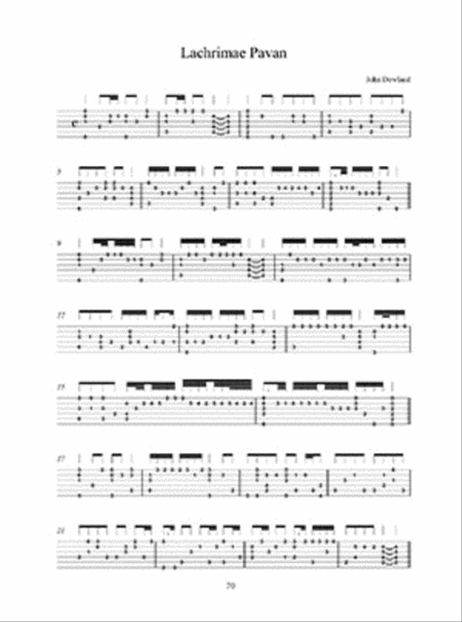 Introduction to the Lute Lute scores gallery preview page 3