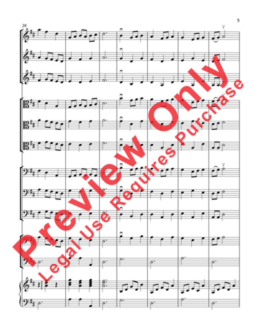 Lavender's Blue Lavender's Blue String Orchestra scores gallery preview page 8
