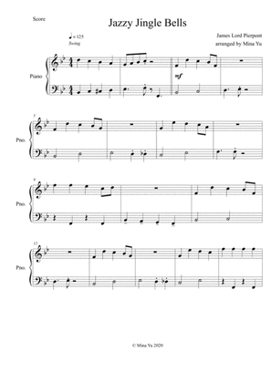 Jazzy Jingle Bells (Solo Jazz Swing Piano)
