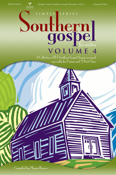 Simple Series Southern Gospel Volume 4 - Choral Book image number null