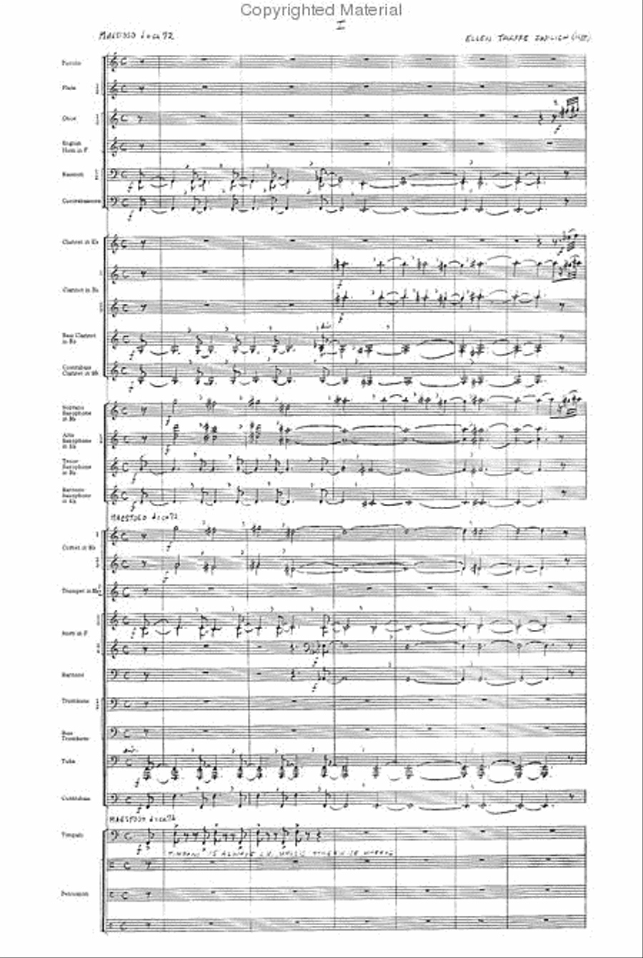Fanfare, Reminiscence and Celebration Concert Band scores gallery preview page 2