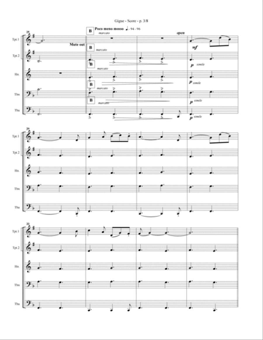 AZMON - Gigue AZMON - Gigue Sacred scores gallery preview page 5