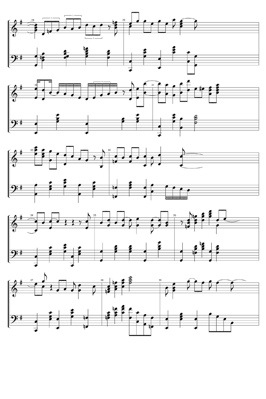 You've Got A Friend You've Got A Friend Piano Solo scores gallery preview page 4