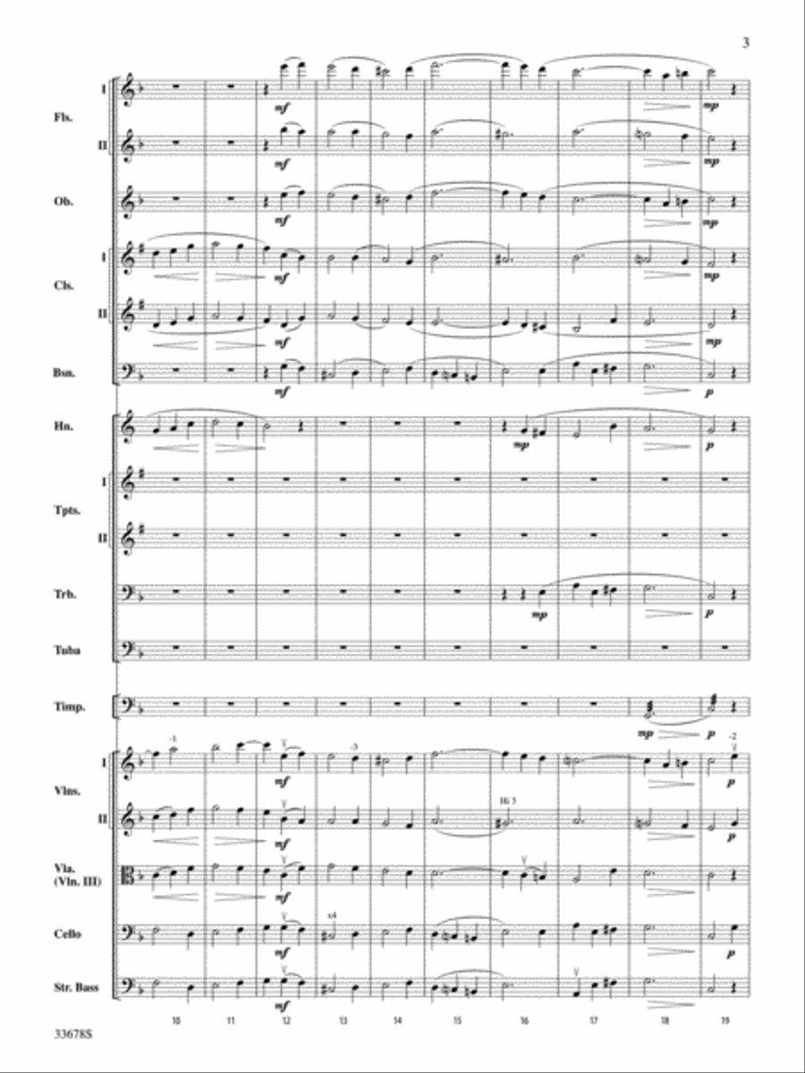 How Lovely Is Thy Dwelling Place Full Orchestra scores gallery preview page 3