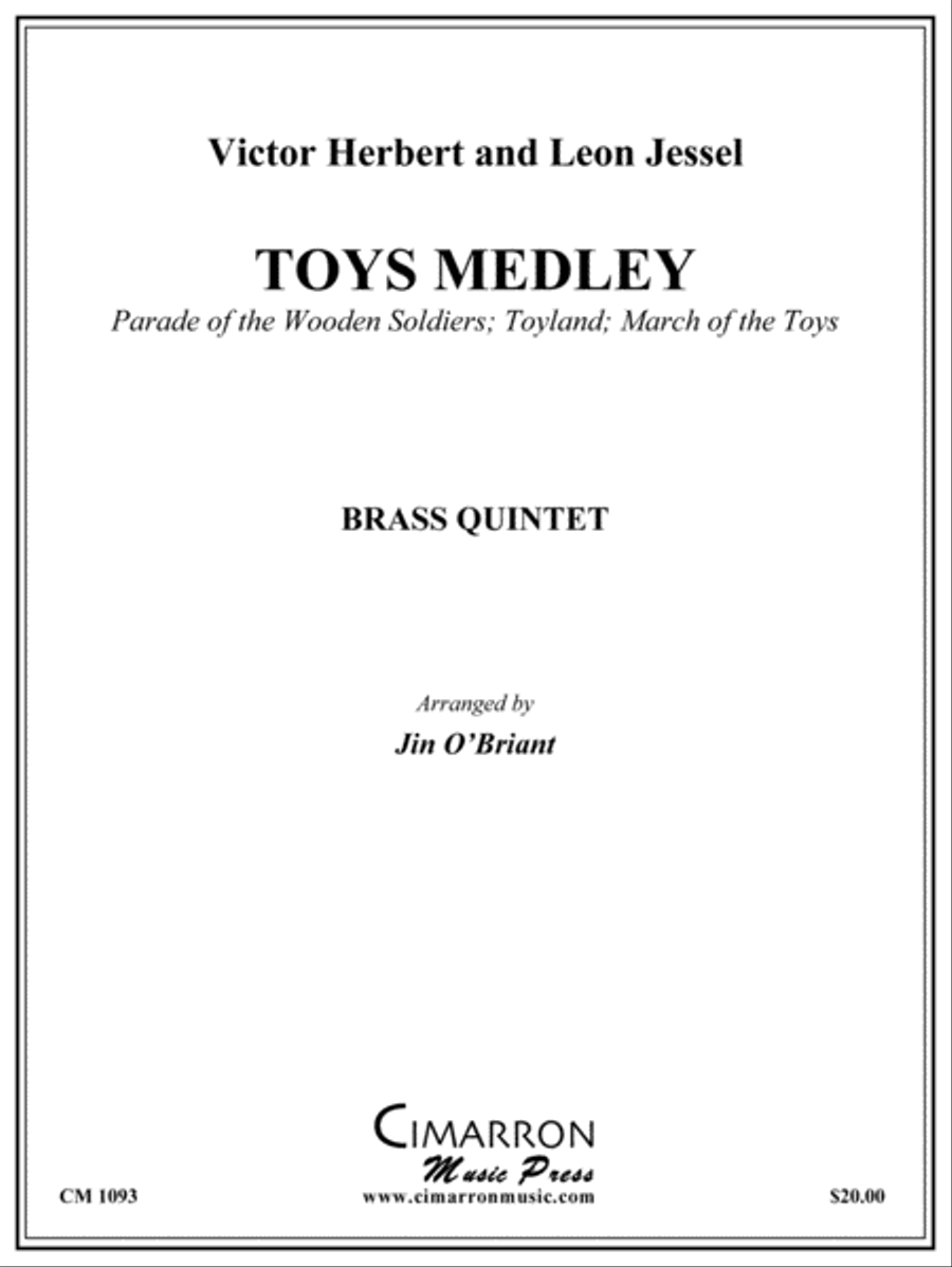Toys Medley Brass Quintet scores gallery preview page 1