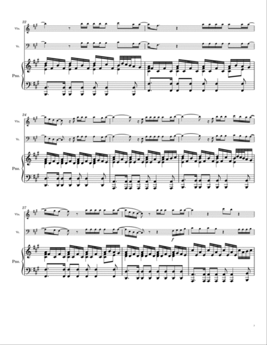 Halo Halo Piano Trio scores gallery preview page 3