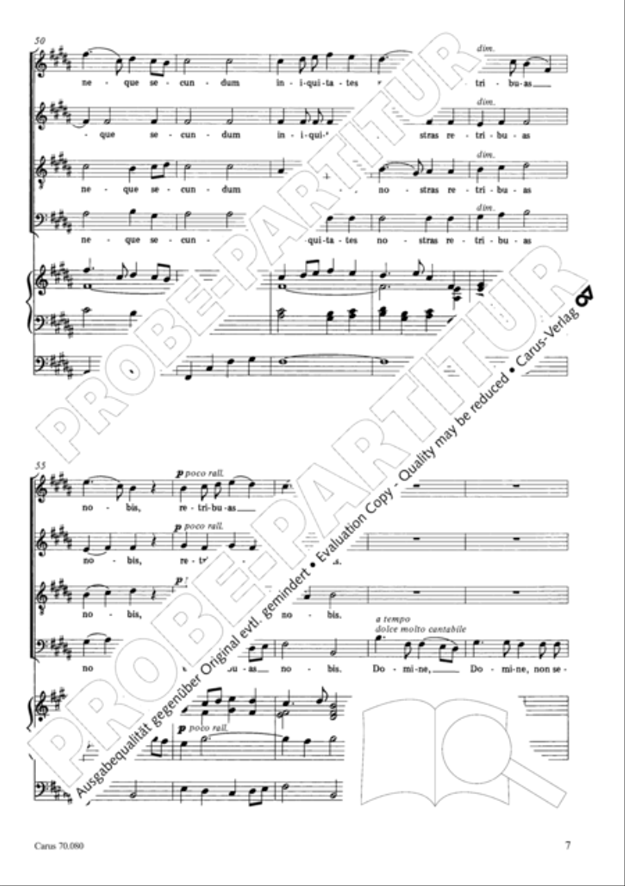Five Short Sacred Compositions (Funf kleinere Kirchenwerke) Score scores gallery preview page 21
