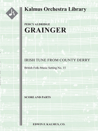 Irish Tune from County Derry: British Folk Music Settings, No. 15