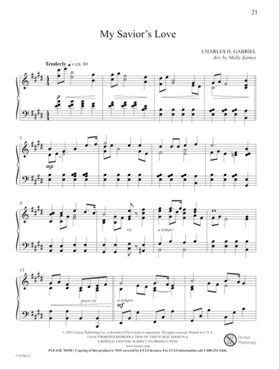 Crucified and Triumphant King! Piano Solo scores gallery preview page 10