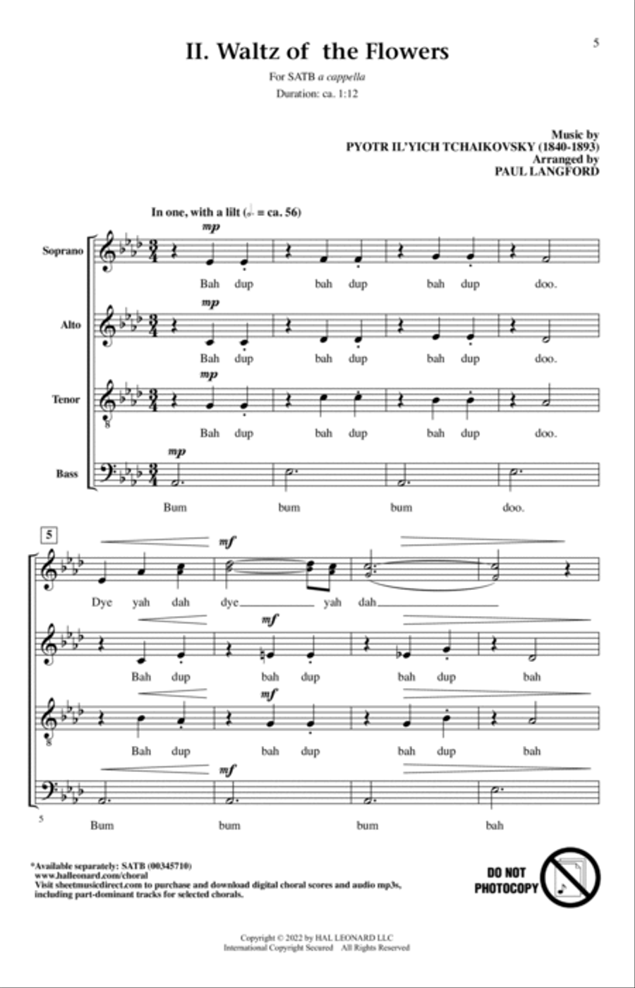 Three Jazzy Nutcrackers Three Jazzy Nutcrackers 4-Part scores gallery preview page 4