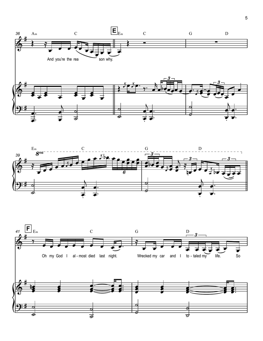 Soulfight Voice scores gallery preview page 5