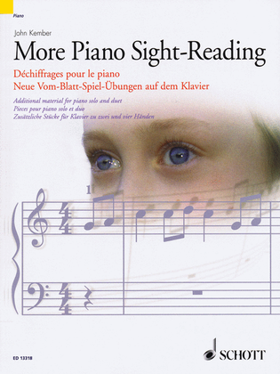 Book cover for More Piano Sight-Reading