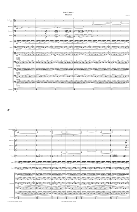 Symphony No. 6 Mov. 1 Phenix - Score Only