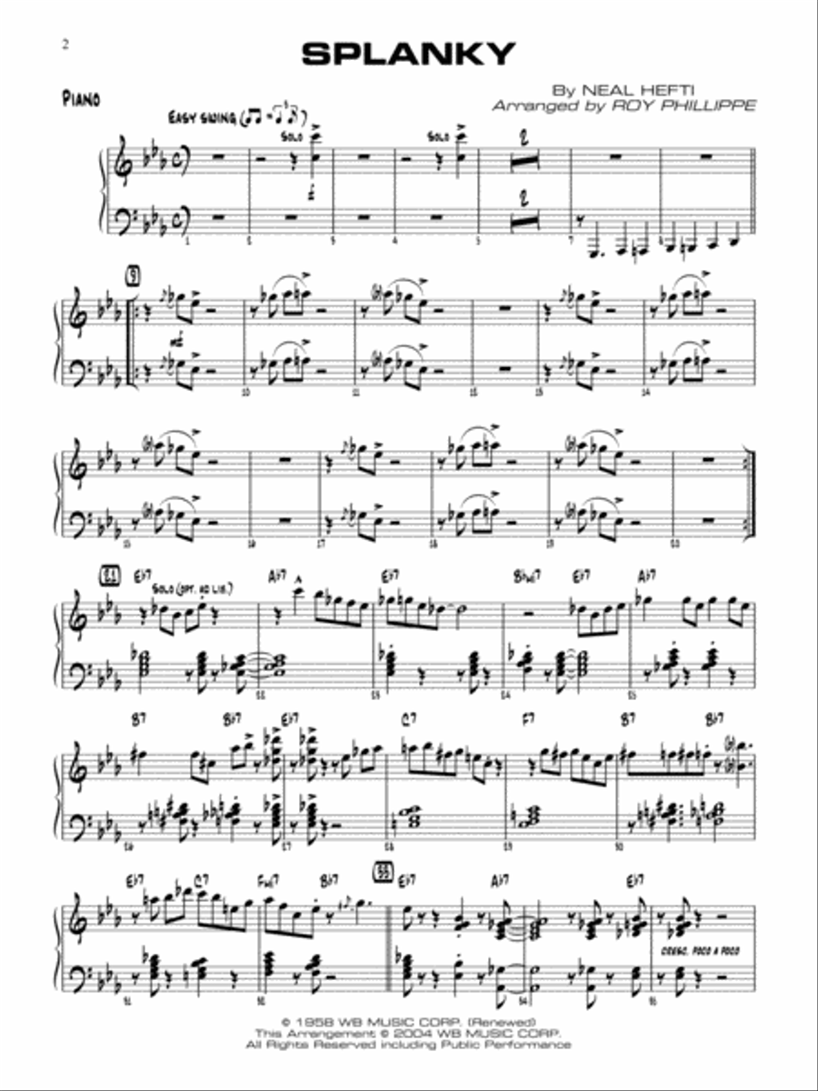 First Year Charts Collection for Jazz Ensemble Jazz Ensemble scores gallery preview page 3