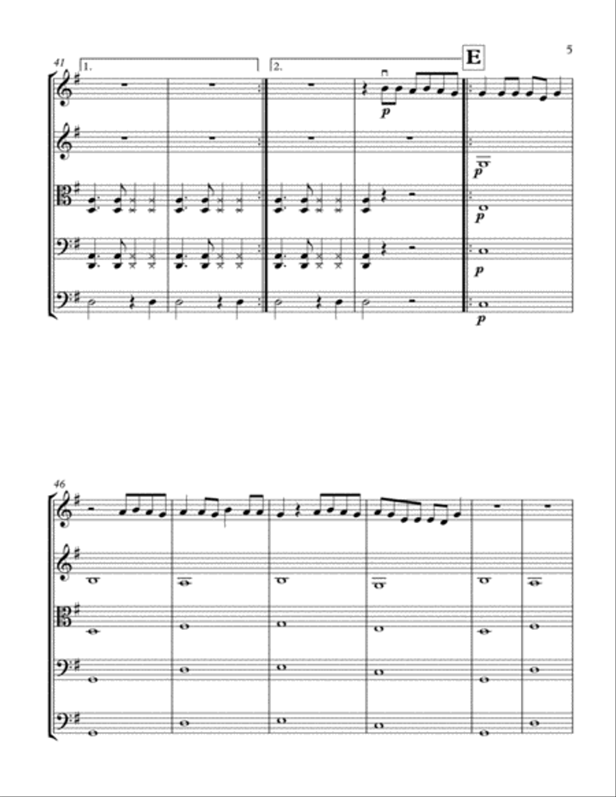 Let Her Go String Orchestra scores gallery preview page 6