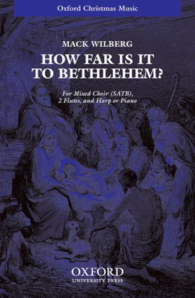 Book cover for How far is it to Bethlehem?